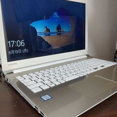 東芝 高速SSD搭載　高性能第6世代Core i5搭載　メモリ8...