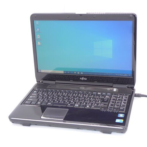 中古良品 日本製 15インチ Wi-Fi有 ノートパソコン 富士通 NF/G50 Core i3 4GB DVDマルチ 無線 Windows10 Office済 即使用可