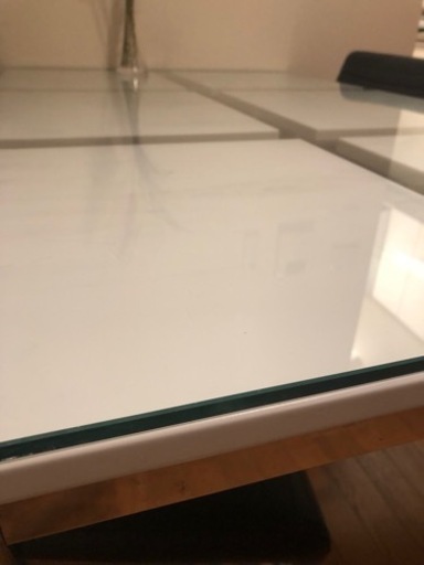 【セット】ガラスダイニングテーブル\u0026チェア