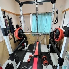 IROTECのR140マスキュラー140kgセット+プレート150kgセット 各種オプション