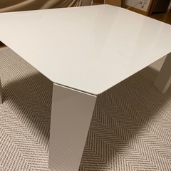白　ローテーブル