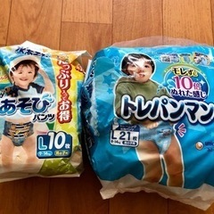 トレパンマンと水遊びパンツ