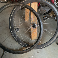 カーボンホイール　補修有り