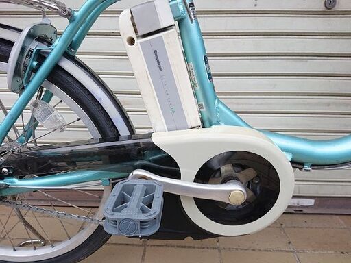 電動自転車 ブリヂストン アシスタ コンパクト グリーン 20インチ