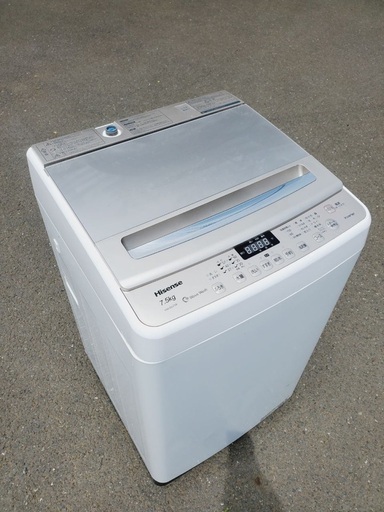 ♦️EJ927番 Hisense全自動電気洗濯機 【2019年製】