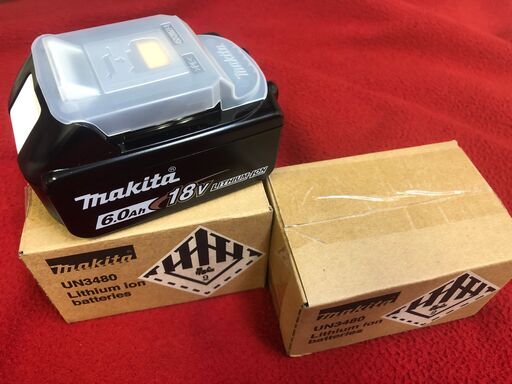 マキタ 18Vバッテリー「BL1860B」 2個セット 新品未使用品