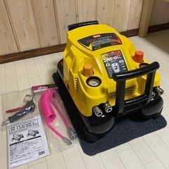 中古　マックス　1230EII エアーコンプレッサー　パールイエロー