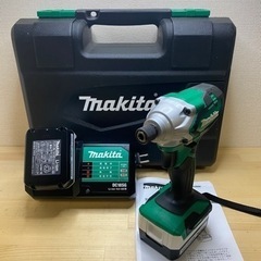 中古 マキタ MTD001D 14V 充電式インパクトドライバー フルセット