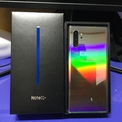 お値下げ致しました】Galaxy Note10+ オーラグロー 256 GB SIM