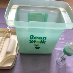 雪印Beanstalk 赤ちゃん用哺乳瓶　消毒容器