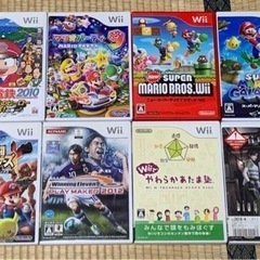 WIIソフト　8本　桃太郎電鉄、マリオパーティー、スマブラ