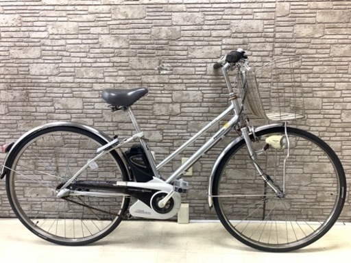 東京23区配達無料　新基準 Panasonic パナソニック ビビSSシティ 5Ah リチウム 電動自転車☆中古☆パナ ②