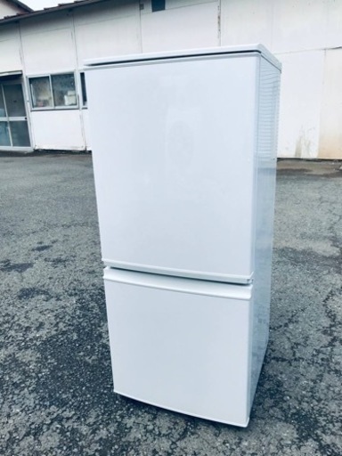 ①♦️EJ842番 SHARPノンフロン冷凍冷蔵庫
