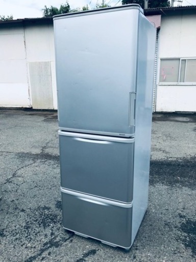 ①♦️EJ846番 SHARPノンフロン冷凍冷蔵庫
