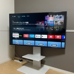 TCL55型テレビ 購入価格 約70,000円
