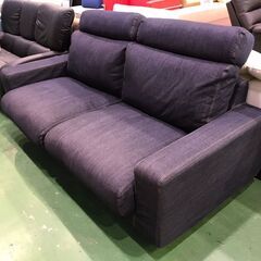 【愛品館八千代店】無印良品　2.5人掛ソファ　デニムタイプカバー　②