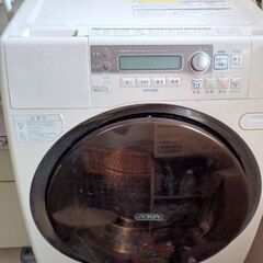 SANYO　ドラム式洗濯乾燥機　左開き　２０１０製　引き取り限定