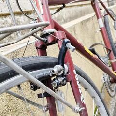 横尾双輪館　ランドナー　フロントブレーキPAUL　リアブレーキXTR ステムチネリ　ブレーキレバーデュラエース　NITTOバー　リア5速