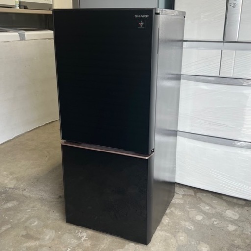 美品】SHARP 冷蔵庫 SJ-GD14E-B 2019年製 黒 ブラック | www 