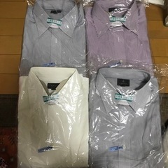 LANVIN  ランバン　ワイシャツ　Yシャツ　Lサイズ　43-82 クリーニング済み　サラリーマン　メンズ LANVIN ランバン ワイシャツ Yシャツ Lサイズ 43-82 クリーニング済み