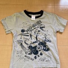 男の子用半袖Tシャツ（サイズ100）恐竜柄