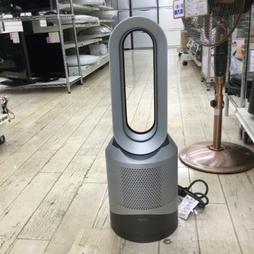 【✨空気清浄機能付き❗️一台三役‼️✨】定価¥49,800円  dyson/ダイソン pure hot+cool HP00 2018年製 取扱説明書•リモコン付き‼️