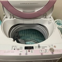 洗濯機　2015年製　SHARP✨