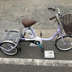 電動三輪アシスト自転車 PanasonicかろやかライフEB