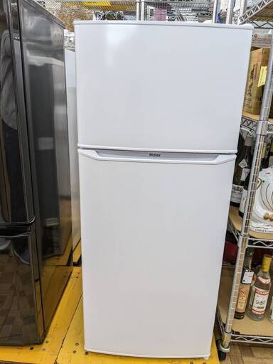 美品❗ 冷蔵庫 ハイアール JR-N130 2021年製 130L【3ヶ月保証★送料に設置込】自社配送時代引き可※現金、クレジット、スマホ決済対応※