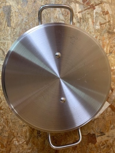 5620) 遠藤商事 TKG PRO 寸胴鍋 蓋有 28cm 17L ステンレス寸胴鍋 業務用