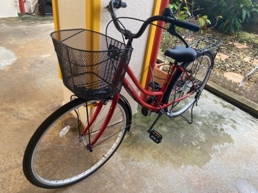 新車：（定価18000）未使用ギア付き自転車　ママチャリ
