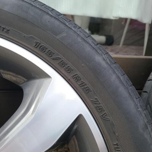 日産デイズハイウェイスタータイヤホイールセット