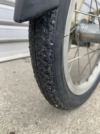 整備済】14インチ コースターブレーキ仕様 折りたたみ自転車 防犯登録 