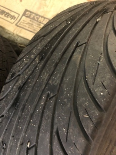 15インチ　6J 100 タイヤ付　165/50r15