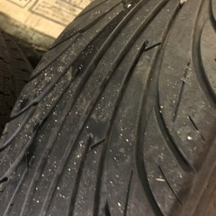 15インチ　6J 100 タイヤ付　165/50r15