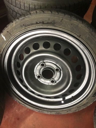 15インチ　6J 100 タイヤ付　165/50r15