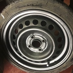 15インチ　6J 100 タイヤ付　165/50r15