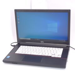 中古良品 15.6型 日本製 ノートパソコン 富士通 A574/M 第4世代Core i3 16GB DVD-ROM 無線 Wi-Fi Bluetooth Windows10 Office 中古良品 15.6型 日本製 ノートパソコン 富士通 A574/M 第4世代Core i3