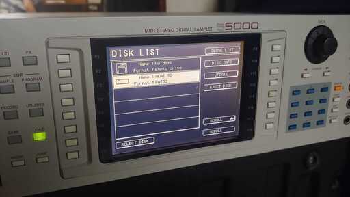 電子楽器 AKAI S5000