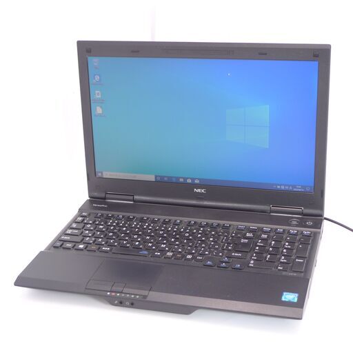 中古良品 15.6インチ ノートパソコン NEC PC-VK20EXZGN 第4世代 Celeron 4GB 500G DVDRW Windows10 テンキー Office 即使用可