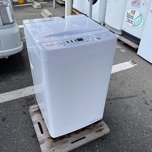 洗濯機 ハイセンス 2020年 HW-E5503 5.5kg【3ヶ月保証★送料に設置込】自社配送時代引き可※現金、クレジット、スマホ決済対応※