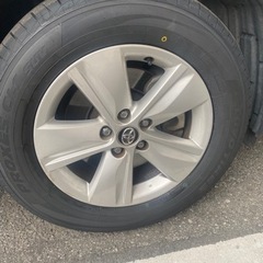 【値下げしました】ハリアー60系　中古アルミホイール　新品タイヤセット