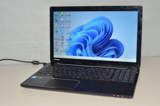 最新Windows11+office 爆速SSD256GB 東芝 dynabook T553/37JB Celeron/メモリ4GB/15.6インチ/ブルーレイ/WEBカメラ/無線/便利なソフト