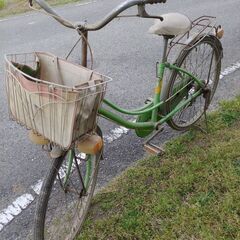 レトロな自転車　