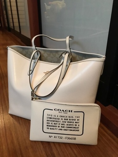 ブランド品　ブランド名　COACH  コーチ　トートバッグ　バッグ　9000円→6000円