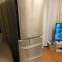 【ネット決済・配送可】パナソニック　冷蔵庫　411L