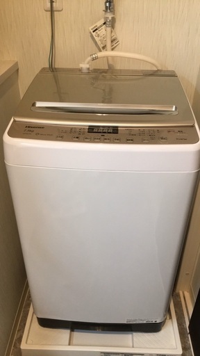 洗濯機 ハイセンス 7.5㎏ 2018年