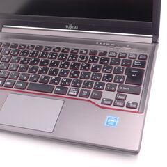 中古美品 日本製 13インチ ノートPC 富士通 E736/P 第6世代 Celeron