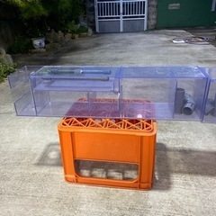 上部濾過槽900〜1800特注品 熱帯魚 水槽