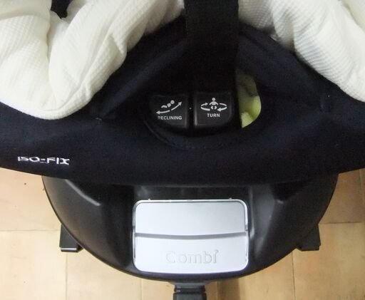 綺麗/クルムーヴスマートISO FIX EG JG-600/回転/日除け/洗濯済み